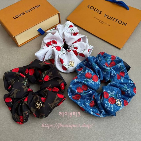 루이비통 헤어 스크런치 (3color)