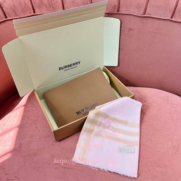 버버리 체크 머플러