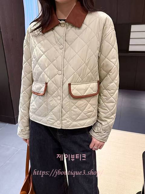 미우미우 퀼팅 점퍼 (2color)