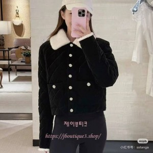 샤넬 퀼팅 자켓 (2color)