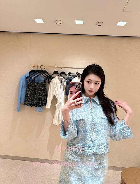 샤넬 스커트 (2color)