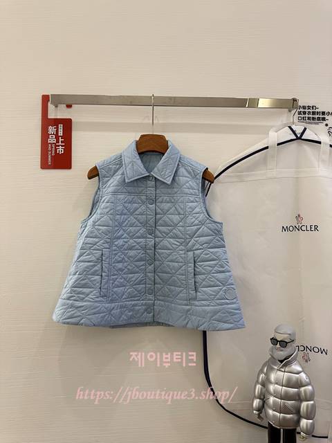 몽클레어 퀼팅 베스트 (2color)