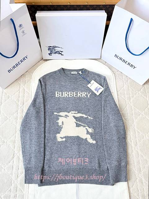 버버리 니트 (2color)