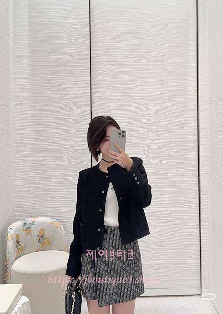 디올 자켓 (2color)