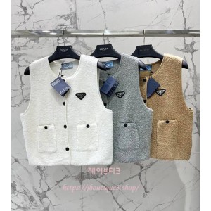 프라다 베스트 (3color)