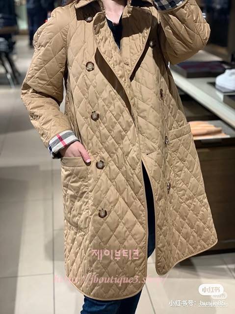버버리 퀼팅 롱 점퍼 (2color)