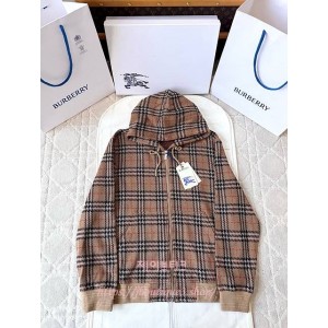 버버리 남성 후드 집업