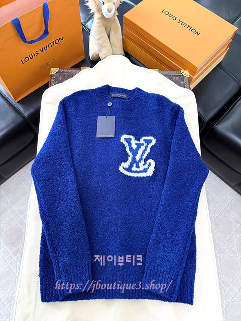 루이비통 남성 니트 (3color)