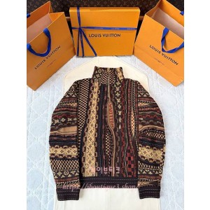 루이비통 남성 니트 집업