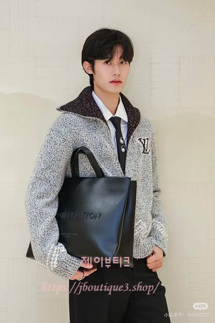 루이비통 남성 니트 집업