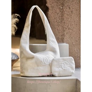 샤넬 코코 비치백