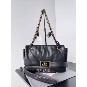 발렌시아가 modu 플랩 숄더백