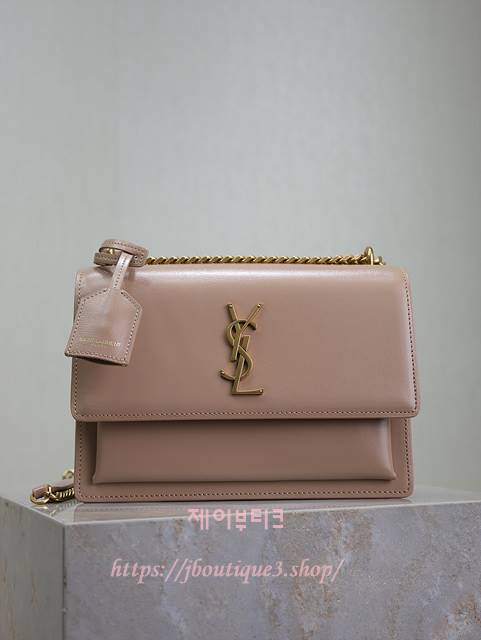 생로랑 SUNSET 선셋 미디엄백