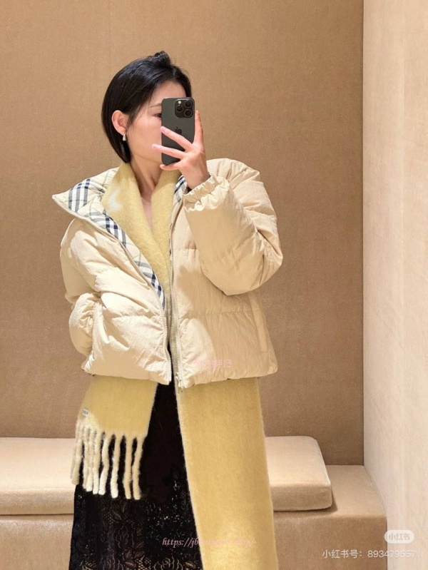 버버리 리버서블 패딩 점퍼