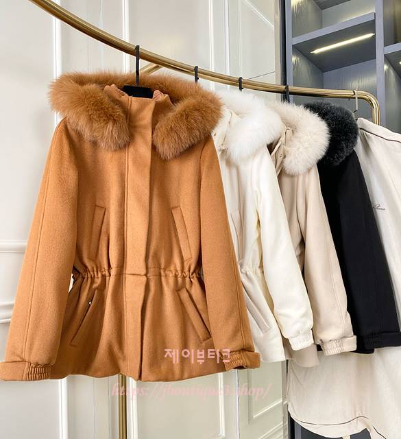 로로피아나 퍼 코트 자켓 (4color)