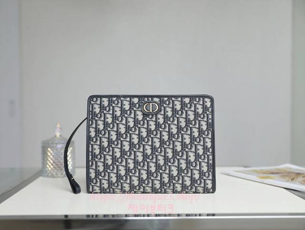 디올 오블리크 클러치