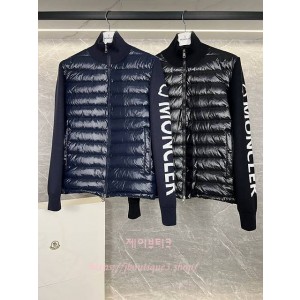 몽클레어 남성 패딩 울 집업 가디건 (2color)