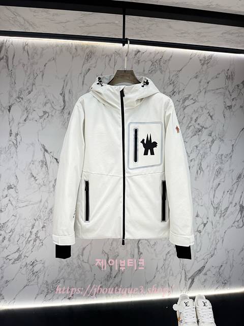 몽클레어 패디드 바람막이 자켓 (2color)