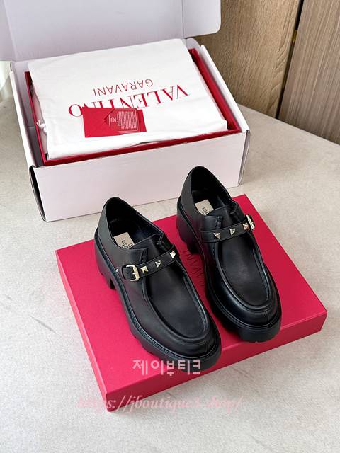 발렌티노 락스터드 몽크 슈즈