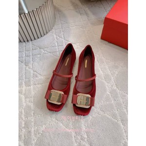 페라가모 뉴 바라 플레이트 발레 플랫