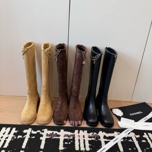 샤넬 롱 부츠 (3color)
