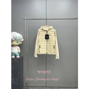 몽클레어 패딩 집업 코튼 후드