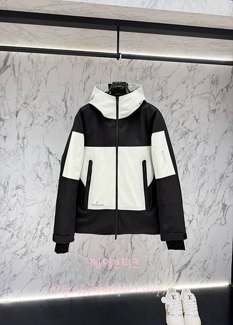 몽클레어 남성 블록 스키 재킷 패딩 (2color)