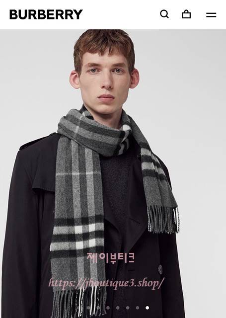 버버리 머플러 목도리