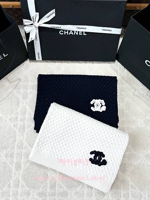 샤넬 머플러 목도리 (2color)