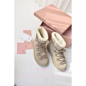 미우미우 페이디드 스웨이드 부츠