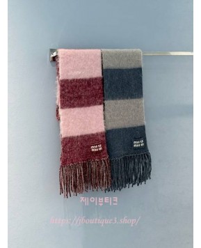 미우미우 머플러 목도리 (2color)