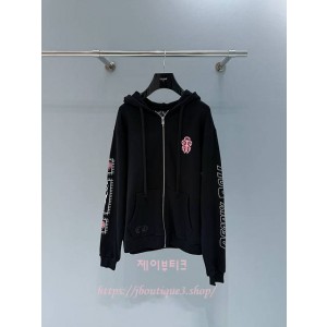 크롬하츠 남녀 공용 후드 집업