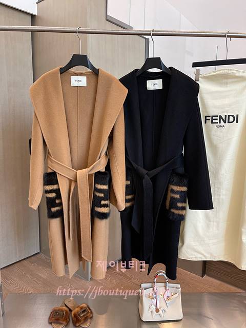 펜디 코트 (2color)