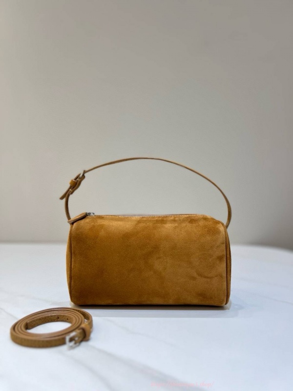 더로우 바게트 숄더 백