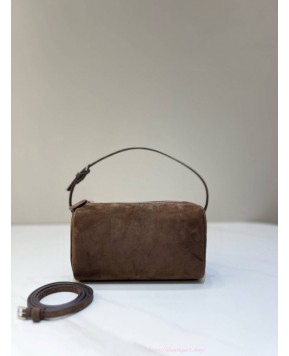 더로우 바게트 숄더 백