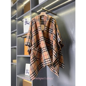 버버리 숄 판초