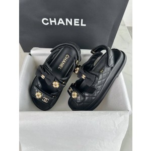 샤넬 벨크로 샌들