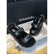 샤넬 벨크로 샌들
