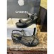 샤넬 벨크로 샌들